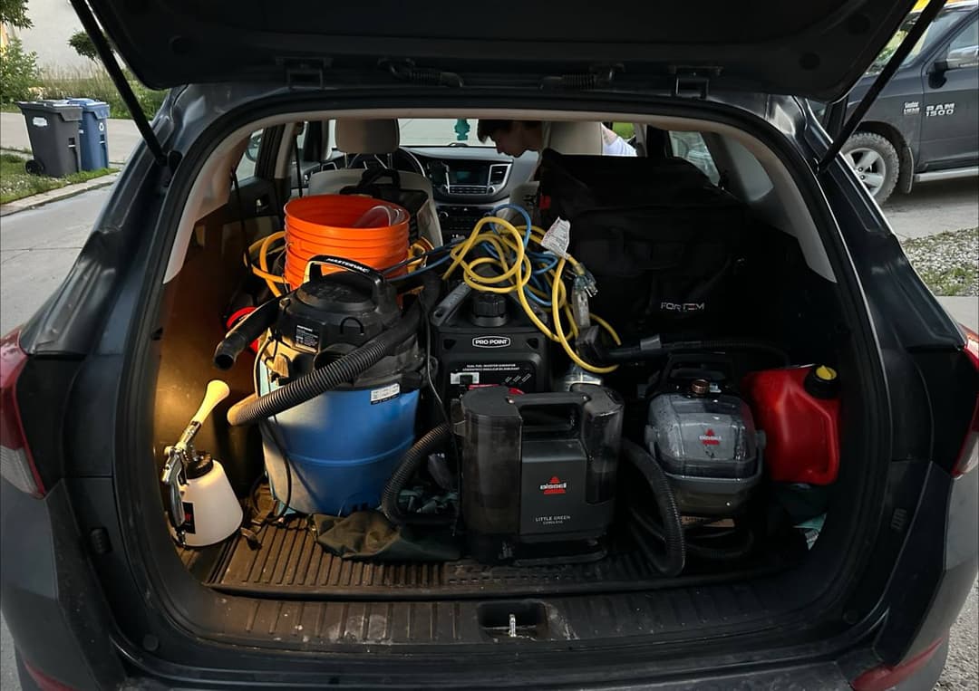 Professional detailing equipment